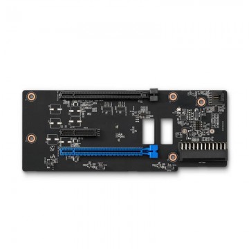 Motherboard for Intel NUC, with 2 PCI express 16x and 1 PCIe 4x ports gen 4