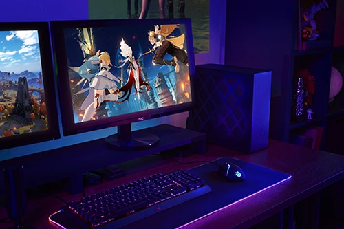 A gaming PC for multi-screen gaming